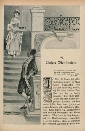 VI. Unsere Dienstboten