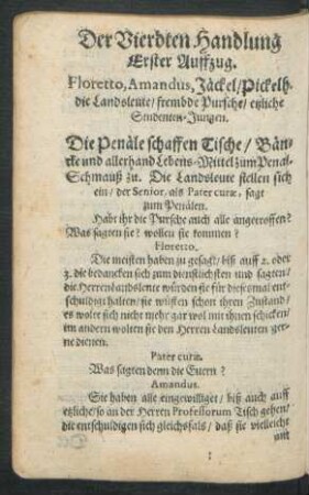 Der Vierdten Handlung