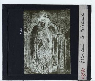 Hildesheim, St. Michael, Chorschranken : zentrale Relieffigur