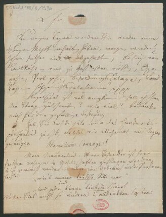 Brief an B. Schott's Söhne : 20.01.1821