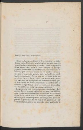 [Memoria del Ministro Secretario de Gobierno]