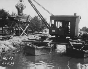 Wehr Calbe/Saale im Bau