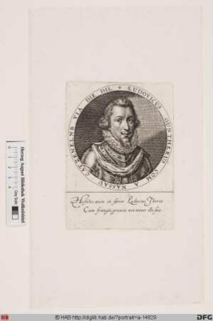 Bildnis Ludwig Günther, Graf von Nassau-Dillenburg