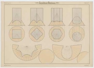 Projektions-Zeichnen. : Bez.: Städt. Gewerbeschule., Guido Hertel., Blatt Nr. 18., Wint. Sem. 1901-02