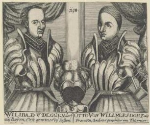 Doppelbildnis des Wilibald von Deggendorf und des Otto von Willmersdorf
