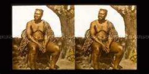 Häuptling der Wahebe (Bantustamm in Ost-Afrika)