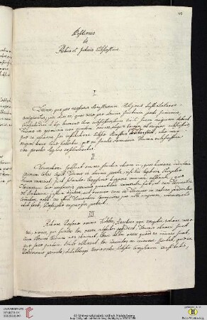 Positiones de Rebus et Judiciis Ecclesiastici