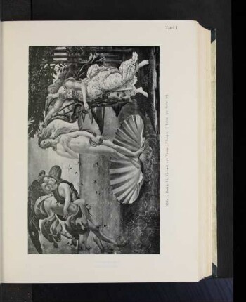 Abb. 1. Botticelli, Geburt der Venus, Florenz, Uffizien (zu Seite 10).