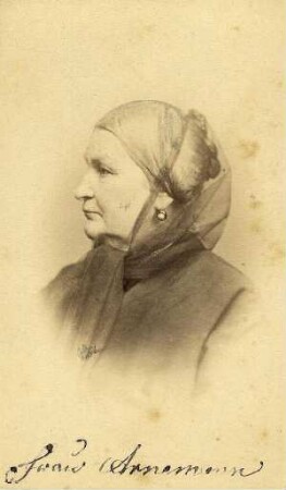 Bildnis von Mathilde Arnemann (1809-189)