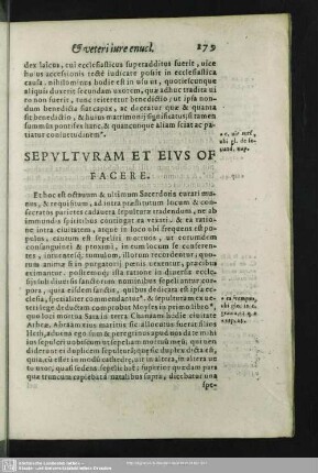 Sepulturam Et Eius Of Facere