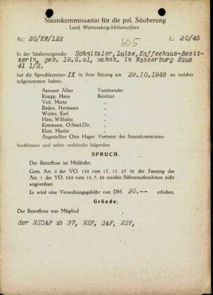 Schnitzler, Luise