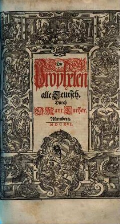 Biblia Das ist, Die gantze Heilige Schrifft, Teutsch. 2
