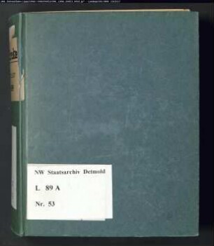 Gogerichtsregister Amt Brake