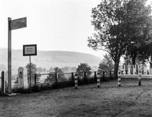 Grenze bei Eisenstein