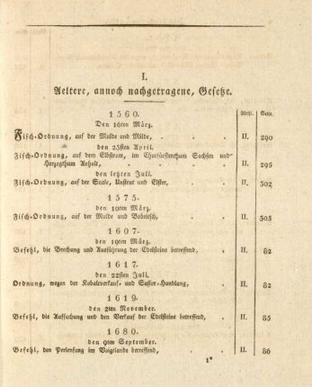 Chronologisches Register über die Fortsetzung des Augusteischen Codex ...