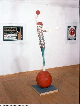Aus sich heraus : Raumaufnahme mit "Spiel" (2003; H. Scheib) und "Heilige Mutter" sowie "Aus sich heraus" (2003; C. Latendorf)