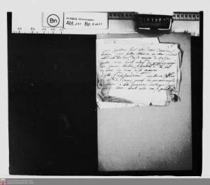 . Korrespondenzen, Denkschriften und Notizzettel des Fürsten Wilhelm Hyacinth von Nassau-Siegen: Korrespondenzen, Denkschriften, Notizzettel betr. oranische Erbschaft, Anspruch auf Neufchatel, Regierungssachen, Haus- und Familiensachen (meist undatiert)