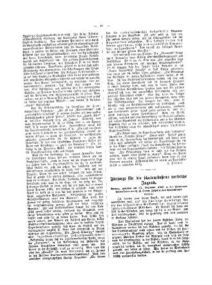 Fürsorge für die schulentlassene weibliche Jugend : (Schluß)