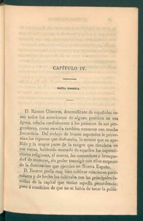 Capítulo IV. - Doña Josefa.
