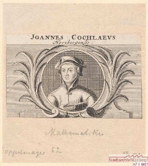 Johannes Cochlaeus, Nürnberger