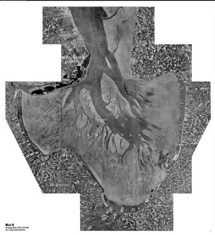 Übersicht über das Wattenmeer bei Neuwerk und Scharhörn Blatt 6