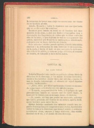 Capítulo IX. - La ronda federal.