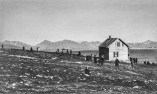 Landgang (HSDG-Spitzbergenfahrt der Monte Cervantes Leonhardt 1928)
