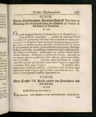 383-393, CCXVII - CCXXIX