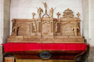 Frankreich. Pays de la Loire. Vendee. Missilac. Kirche. Altarretabel. 17 Jahrhundert