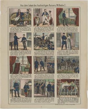 Aus dem Leben des hochseligen Kaisers Wilhelm I.