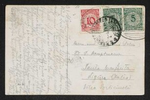 Brief von Hedwig Fischer, Samuel Fischer und Brigitte Bermann Fischer an Margarete Hauptmann, Margarete Hauptmann und Benvenuto Hauptmann