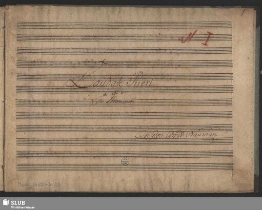 Vespers. Excerpts - Mus.3480-D-93 : V (2), Coro, orch