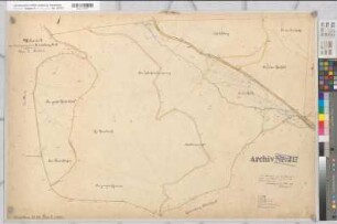 Küstelberg (Medebach), Umlegung Küstelberg, Bl.3 Urkarte II Flur 3