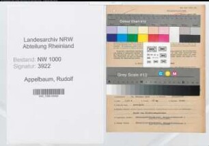 Entnazifizierung Rudolf Appelbaum, geb. 14.02.1916 (Beamter)