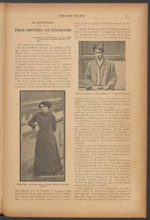 De Montevideo - Para impedir un divorcio