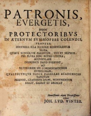 Diss. inaug. iur. de contumacia actoris, eiusque processu
