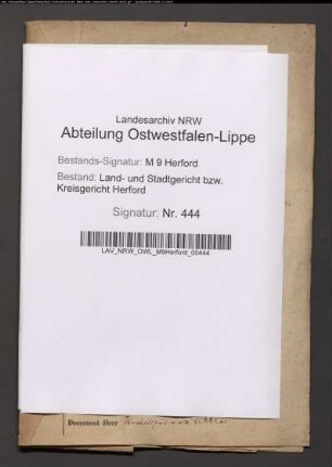 Erblasser: Rüter, Carl Heinrich: