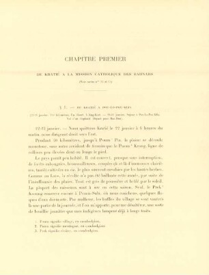 Chapitre premier. De Kratié a la mission catholique des Bahnars