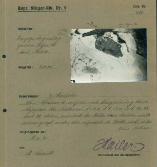 Foto der großen Straßenschleife zwischen "Weissem See" und Pairis (Luftbild)