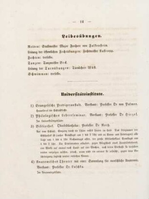 14, Leibesübungen