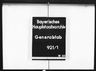 Bericht des Majors von Hößlin