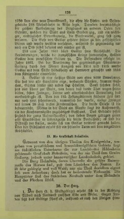 19. Die Grafschaft Hohnstein