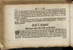 Das X. Capitul. Wie man einen über sich werffen kan
