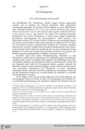 VI.3 Präzeptoren