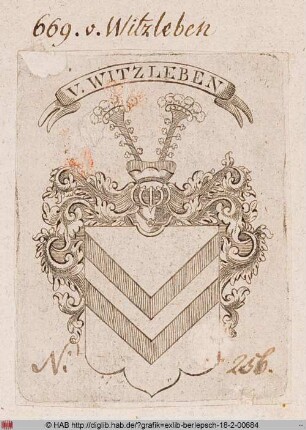 Wappen der Familie von Witzleben