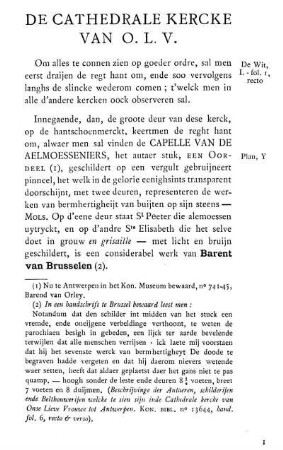 De Cathedrale Kercke Van O. L. V.