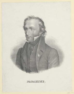 Bildnis des Niccolò Paganini