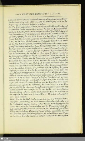 Nachwort Zur Deutschen Ausgabe