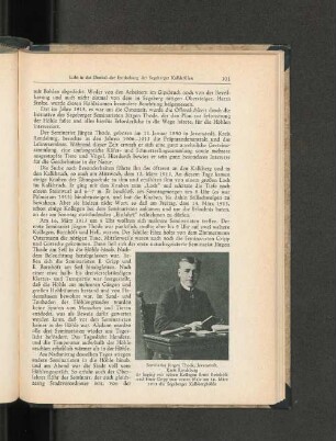 Seminarist Jürgen Thode, Jevenstedt, Kreis Rendsburg