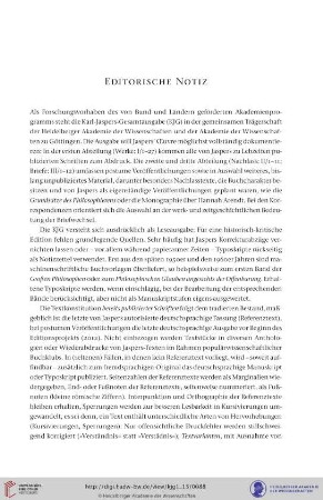 Editorische Notiz